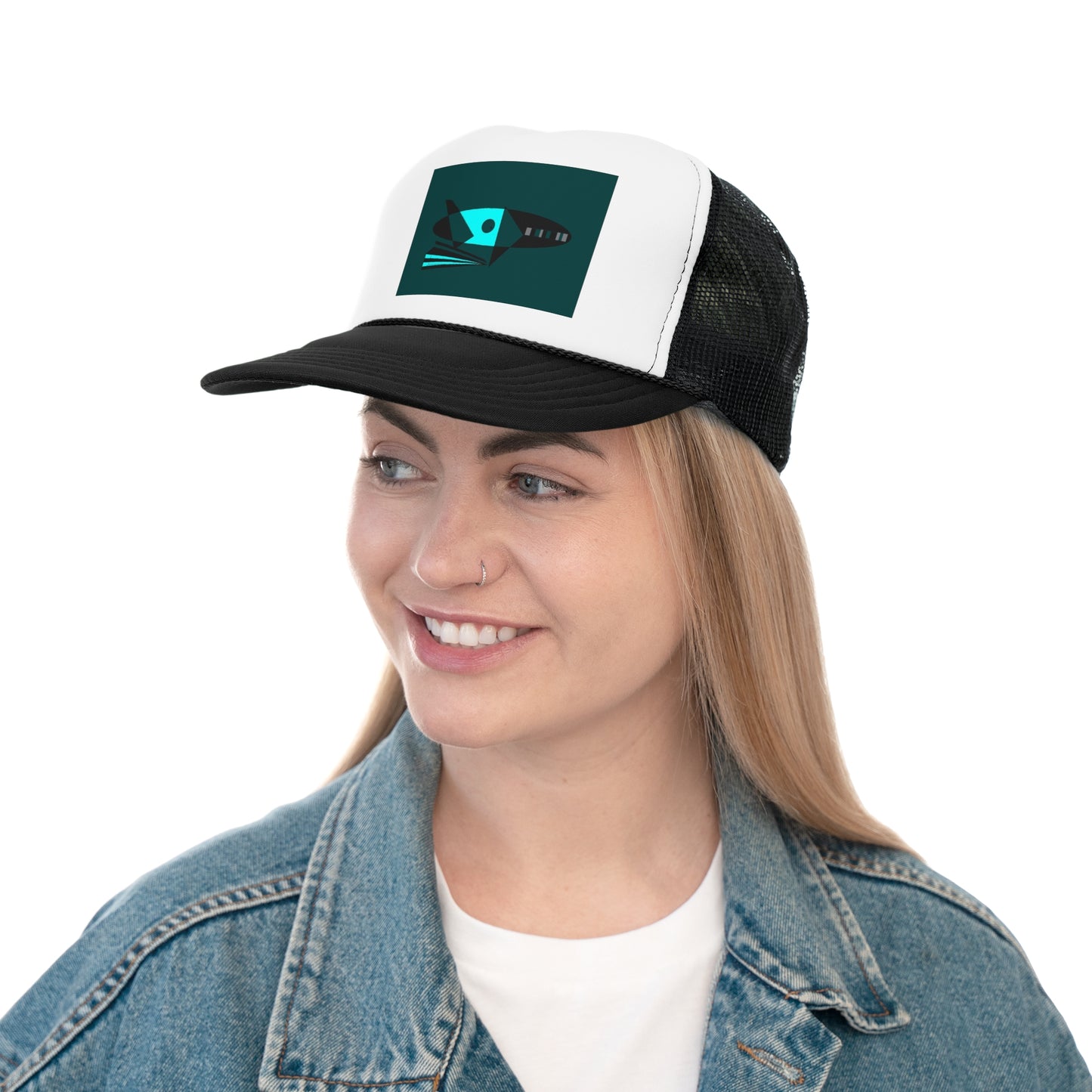 "Whoa, A Whale!" Trucker Cap