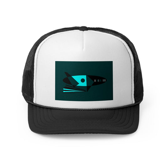 "Whoa, A Whale!" Trucker Cap