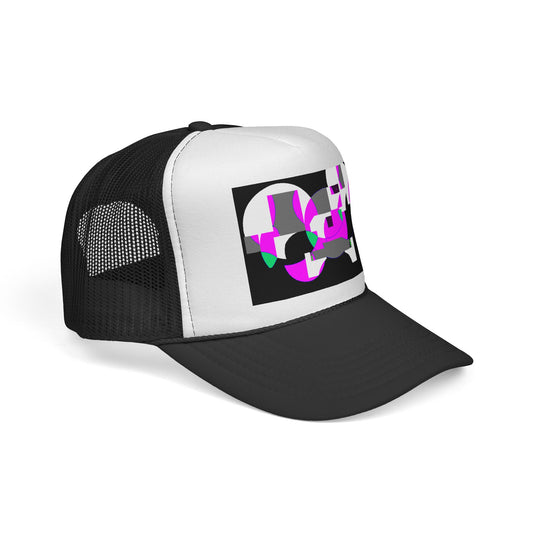 "HobBobGoBlyN" - Pink & White Trucker Cap