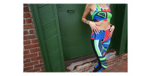 Load image into Gallery viewer, &quot;Cosmic Radiance&quot; - Mesh Pocket Legging